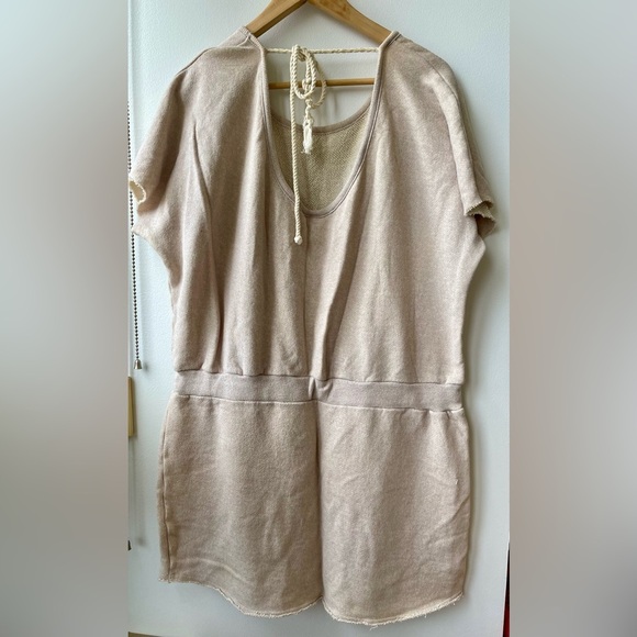Victoria's Secret French Terry Cloth Dress Beach Coverup Open Back Dress Size XL - Picture 3 of 9